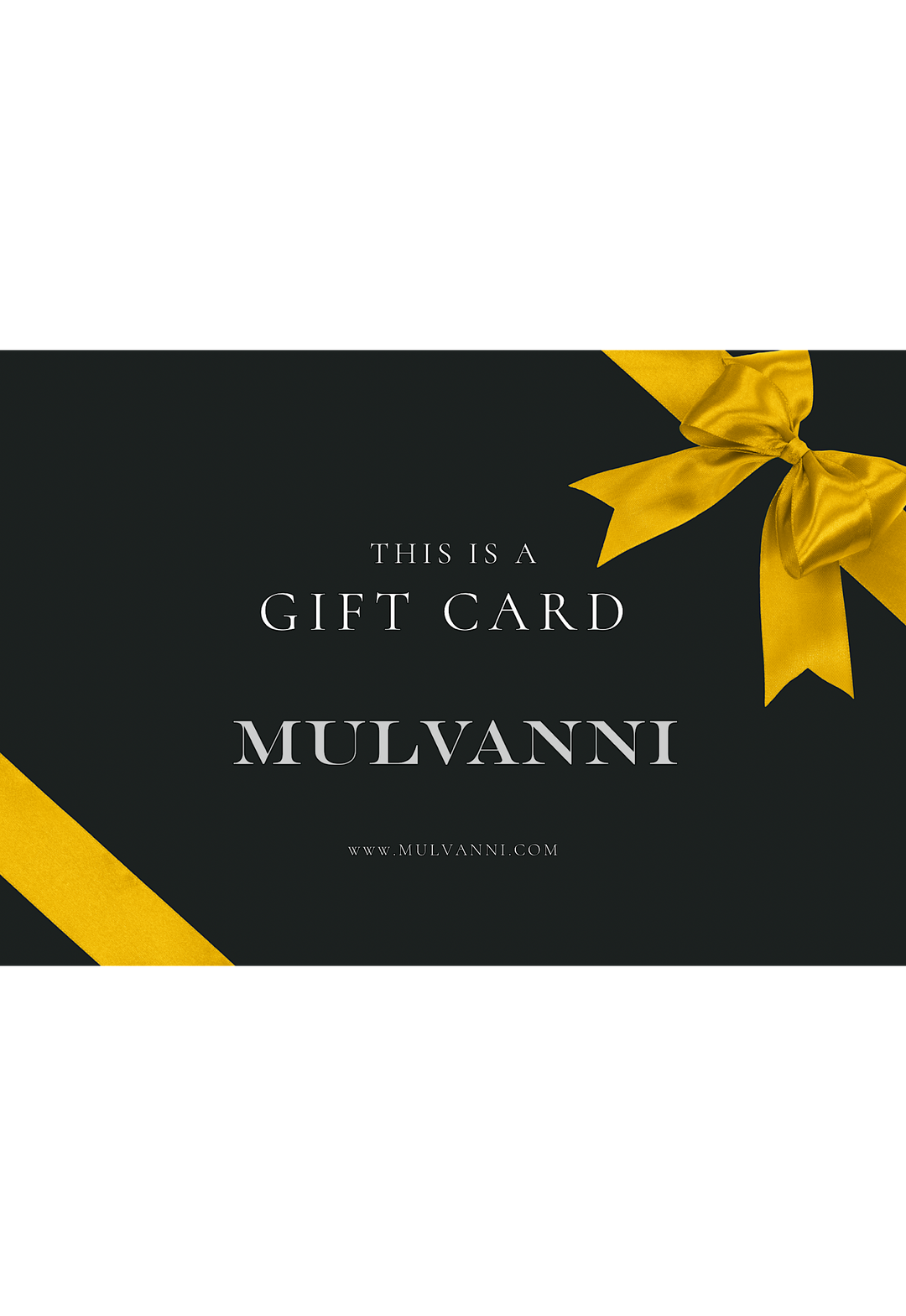 Carte Cadeau MULVANNI