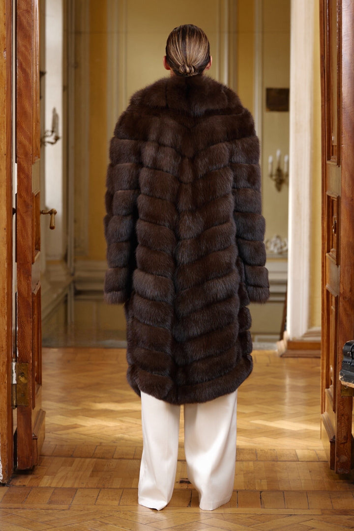 Manteau en fourrure Fabiana Fox