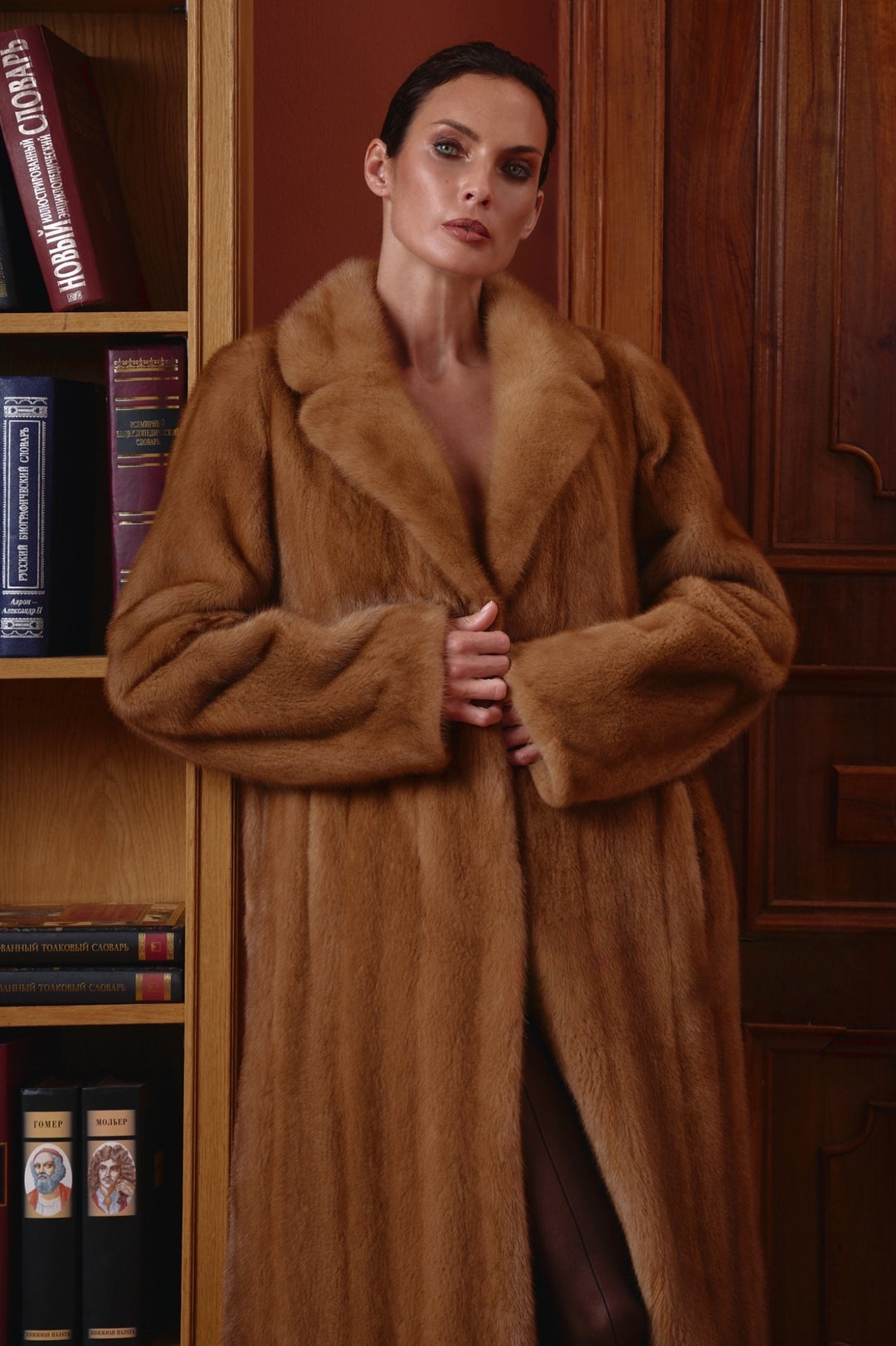 Manteau en vison Leontine