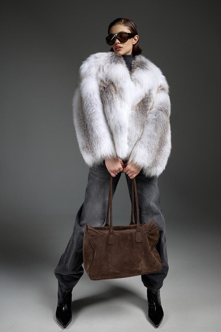 Manteau en fourrure de renard KILLIAN