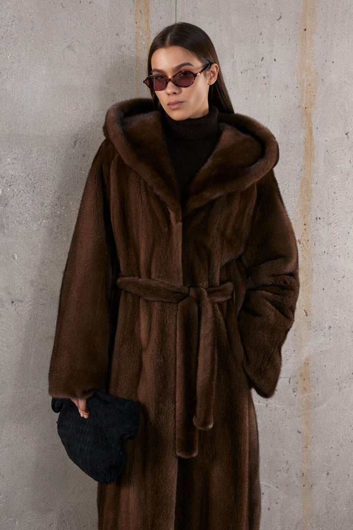 Manteau en vison Brielle