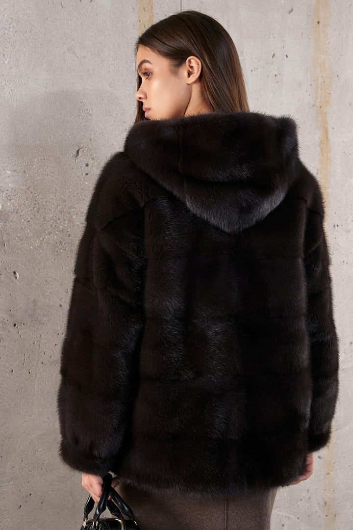 Veste en fourrure de vison NADINE