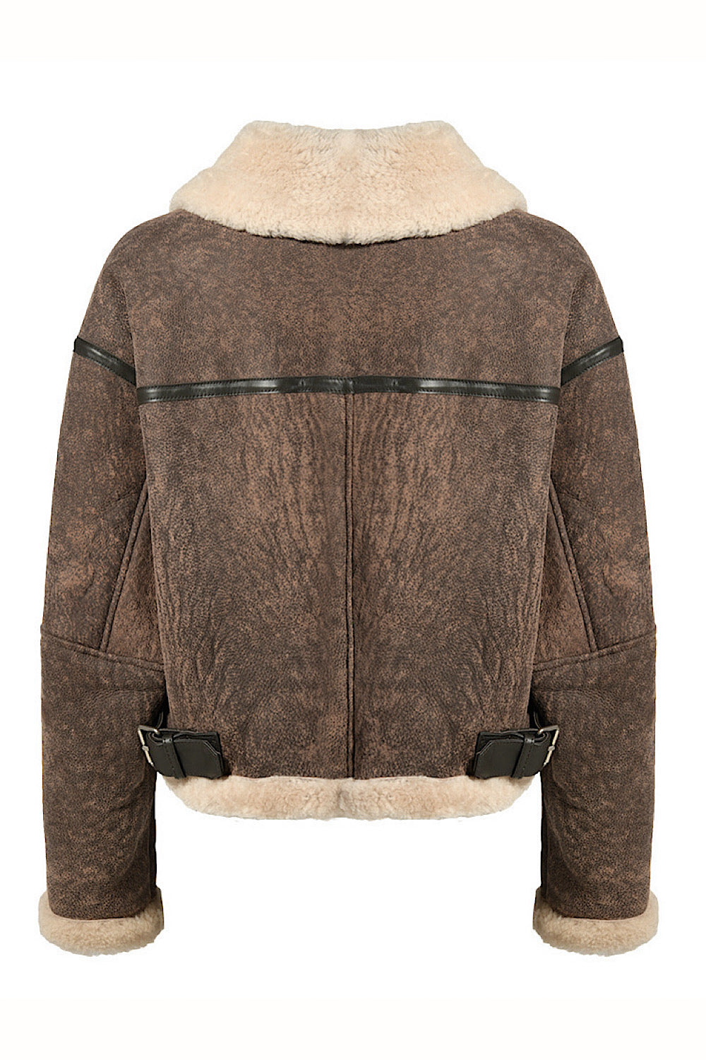 Veste Rochelle en peau de mouton retournée