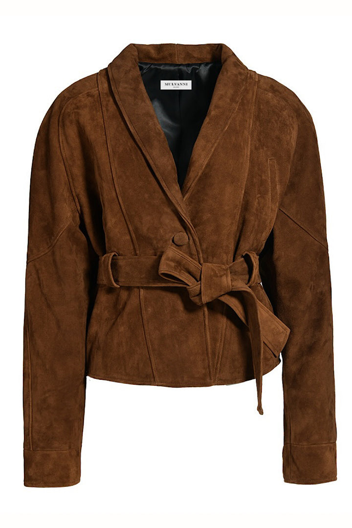 Veste en daim Nour