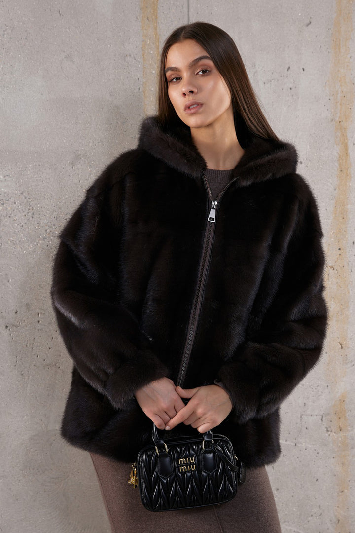 Veste en fourrure de vison NADINE
