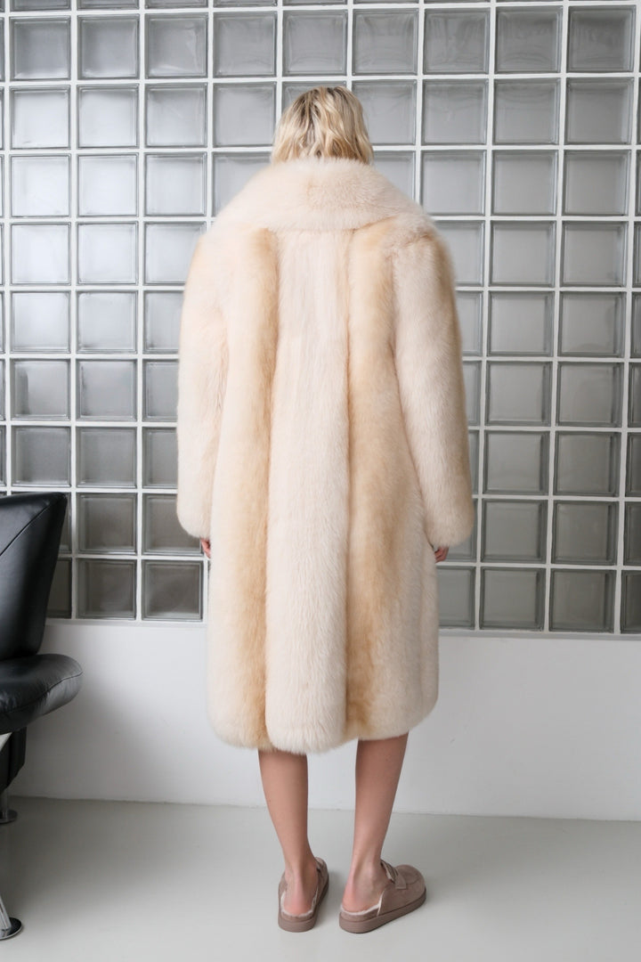 Zelda Fox Fur Coat