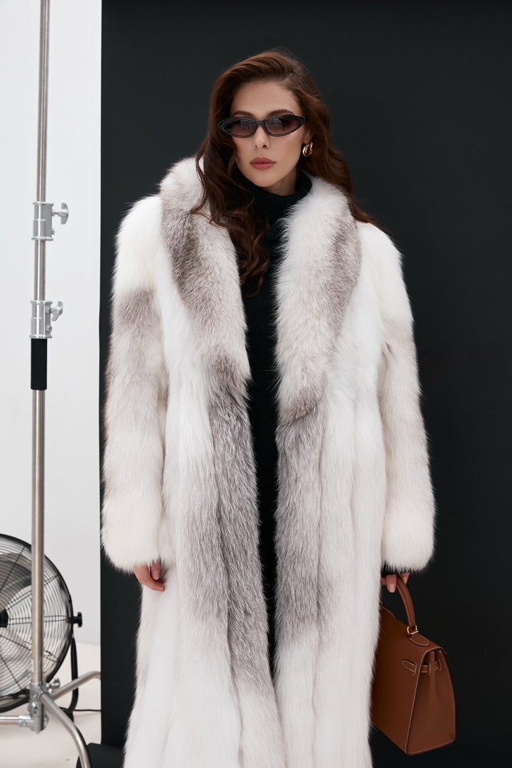 Manteau en fourrure de renard OLGA