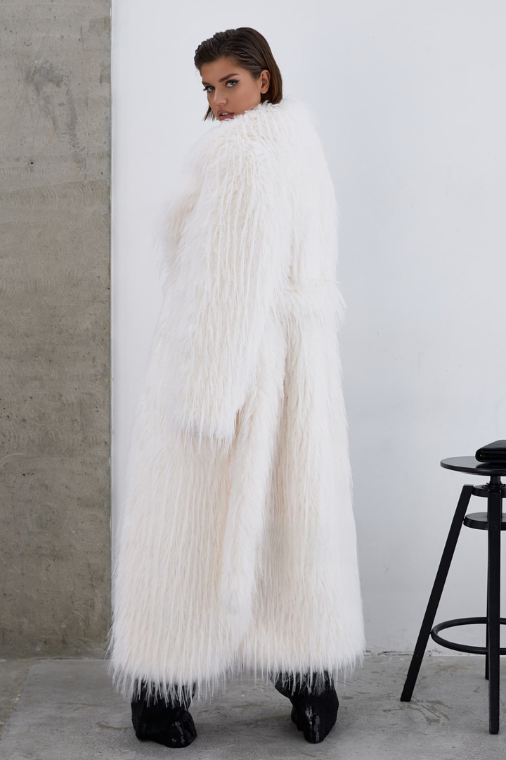 Manteau en fausse fourrure STELLA