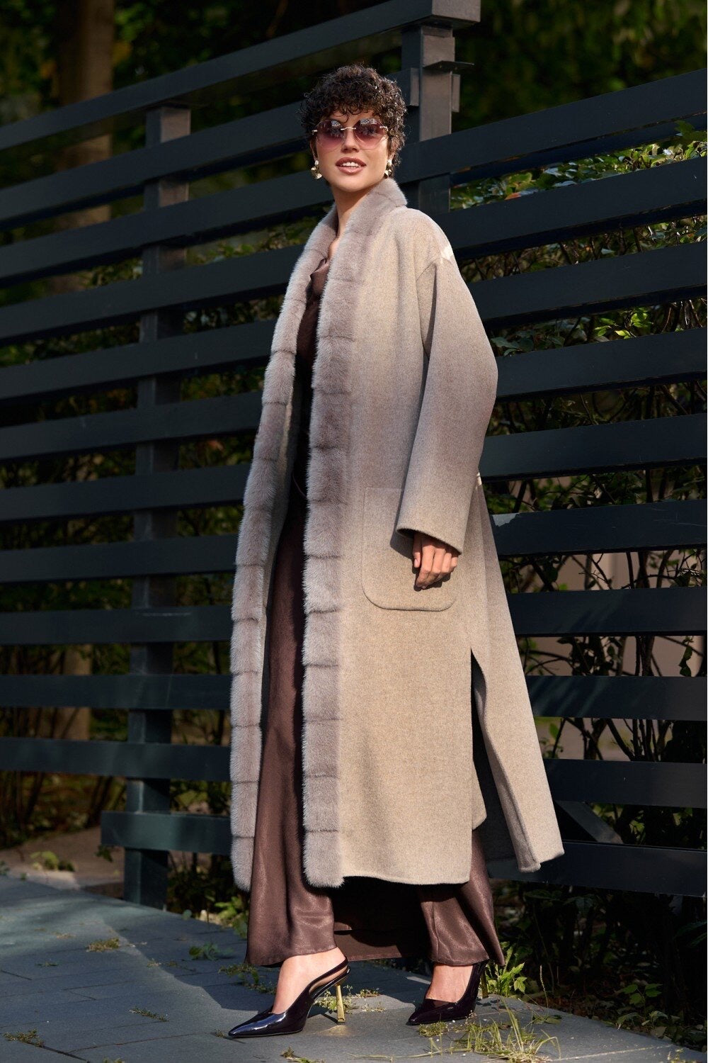 Manteau Elodie en cachemire