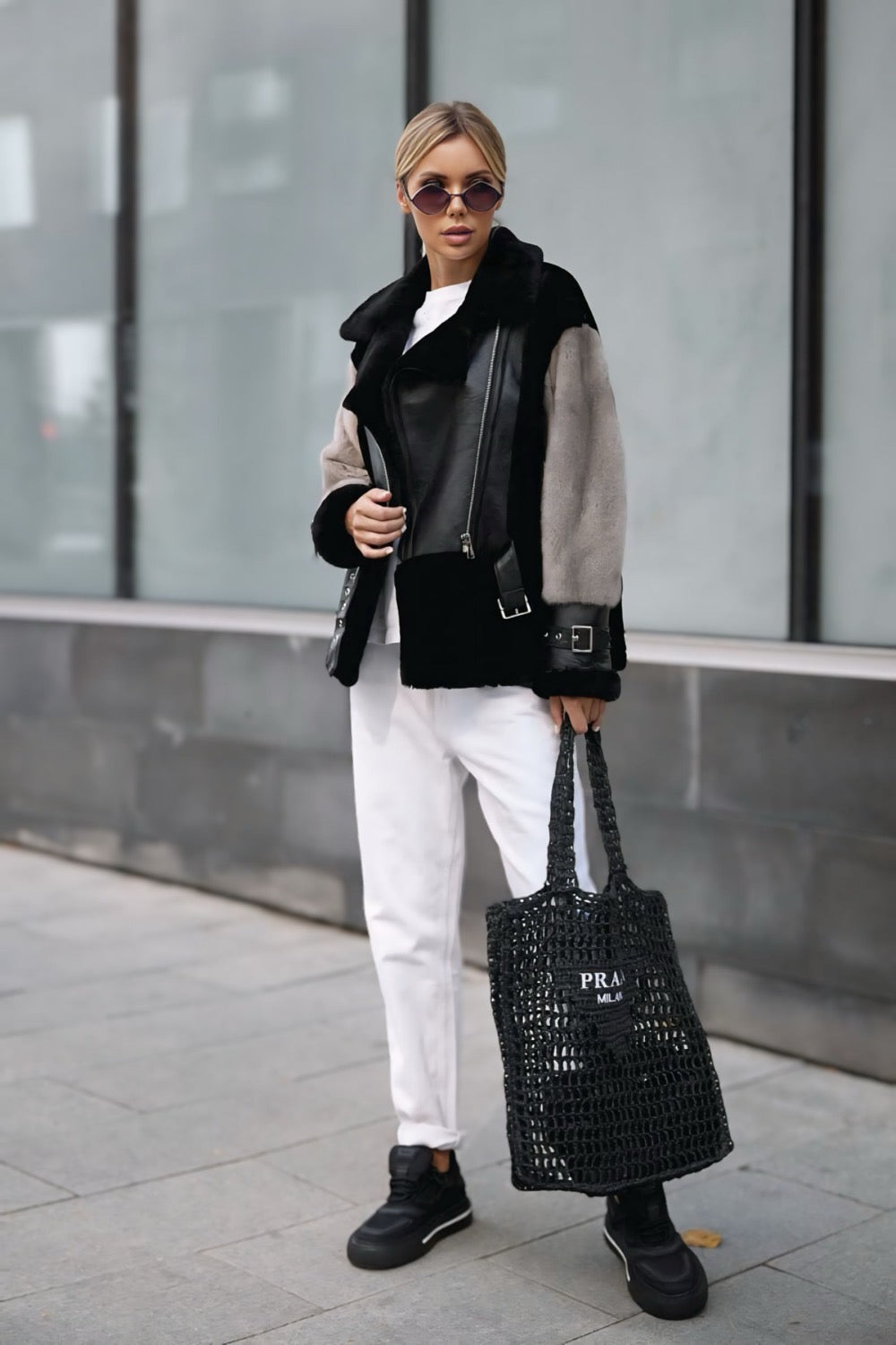 Veste DARIA en fourrure de vison
