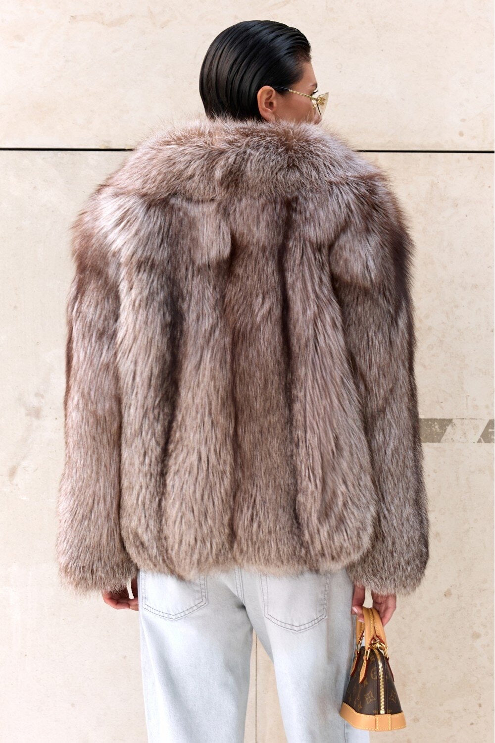 Manteau en fourrure de renard CHIARA