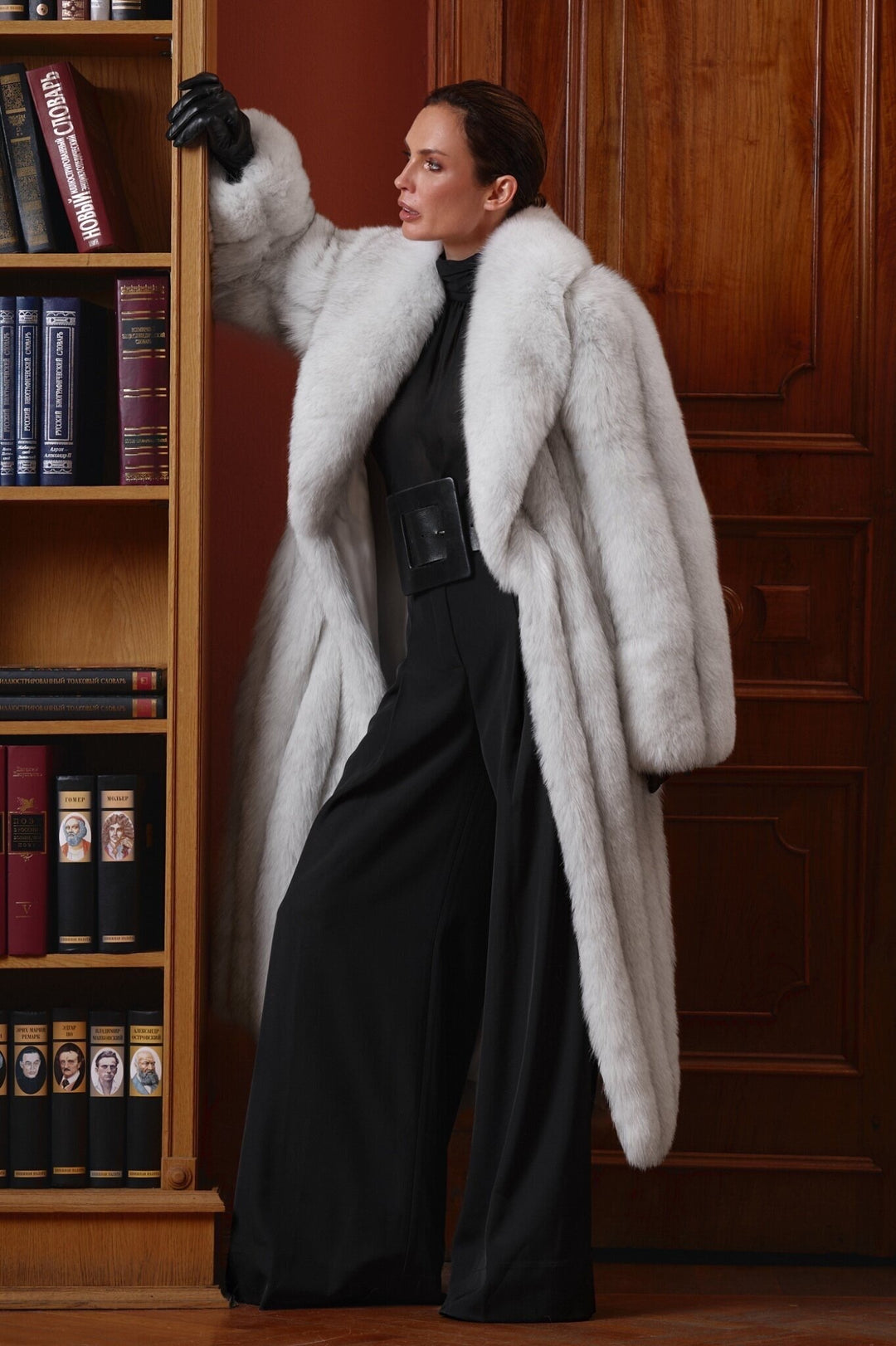 Manteau en fourrure de renard OLGA