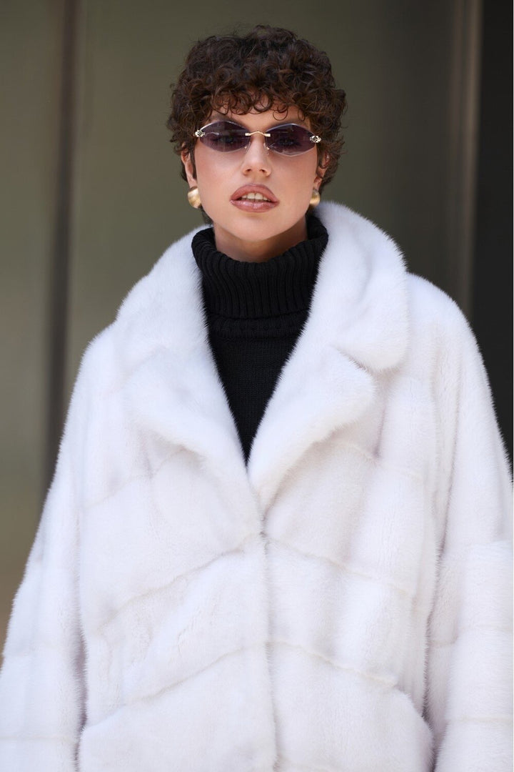 Manteau en fourrure de vison Sade