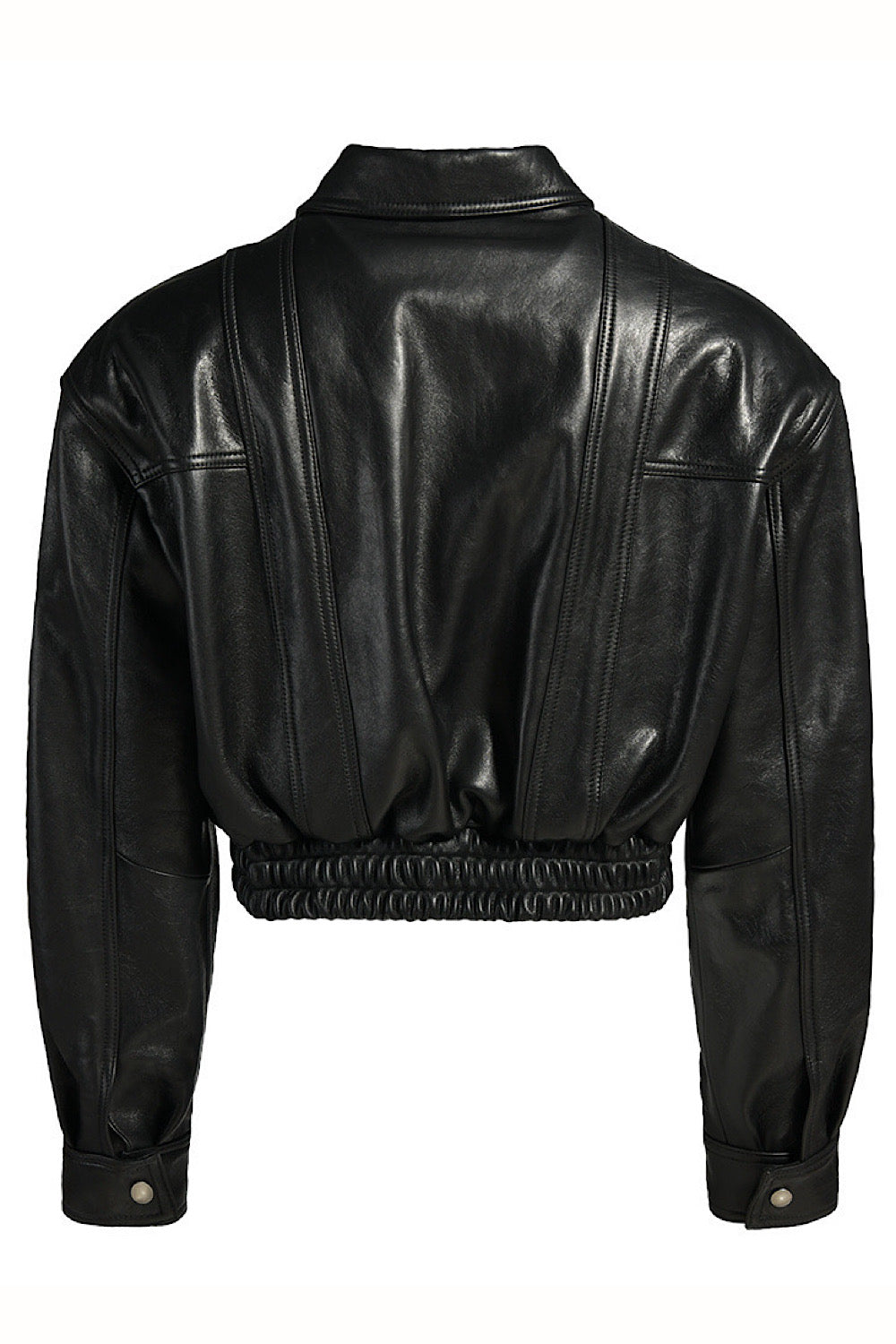 Veste en cuir Sereline