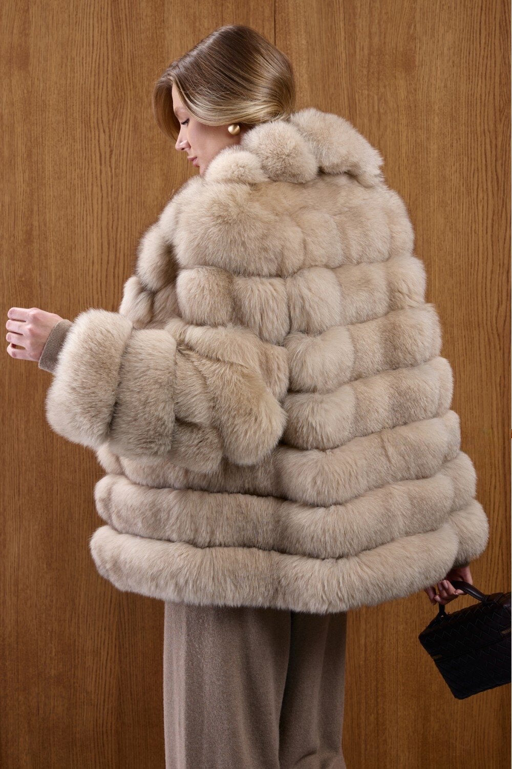 ÉDITION LIMITÉE Manteau en fourrure Sana Fox