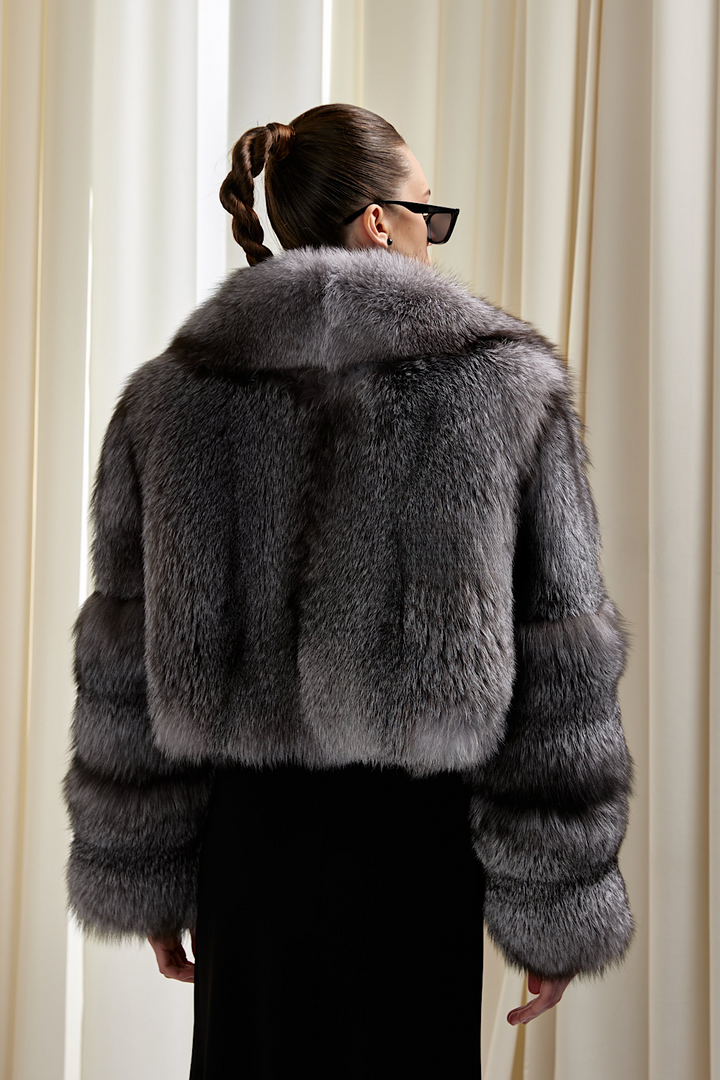 Manteau en fourrure Talia Fox