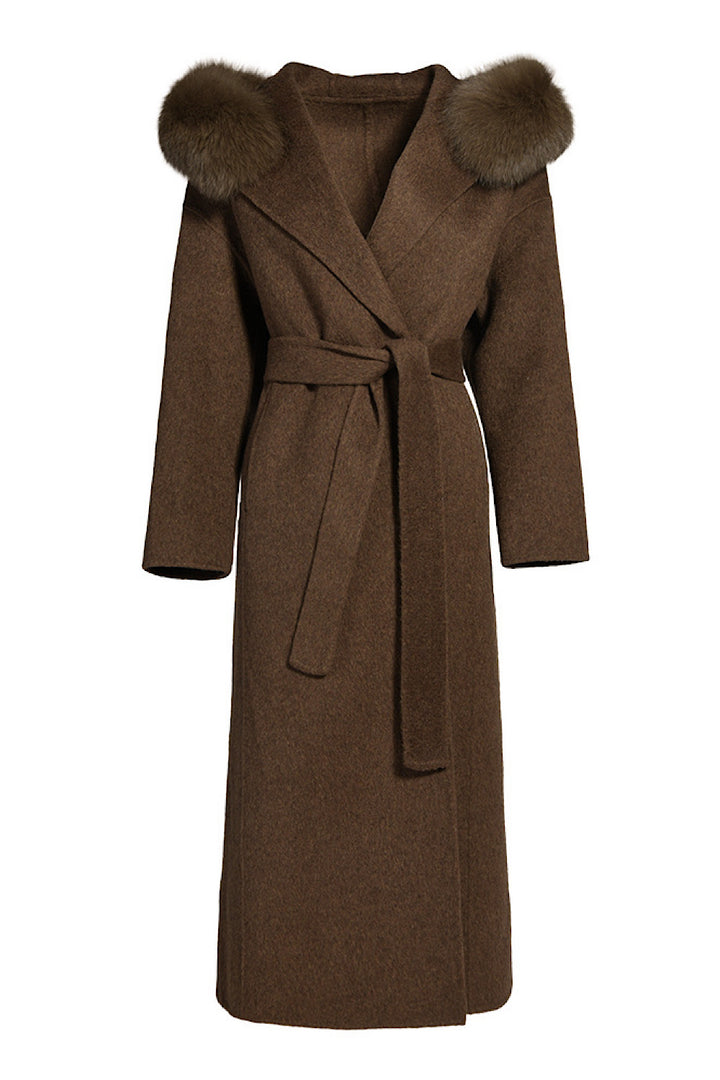 Manteau en cachemire Silvi