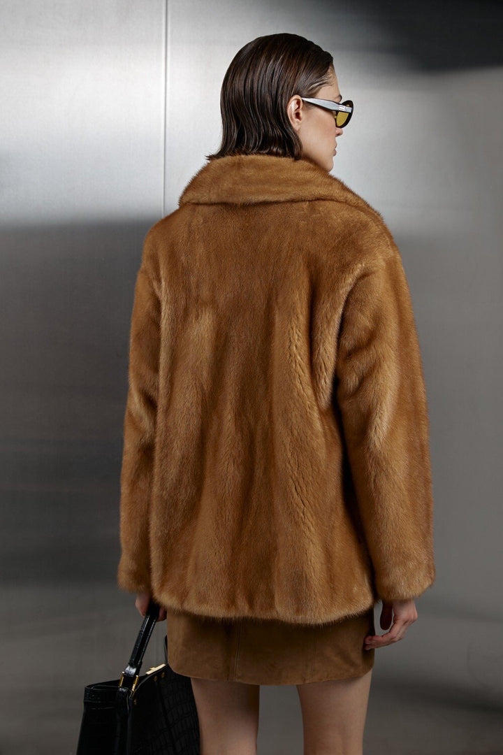 Veste en fourrure de vison Linda