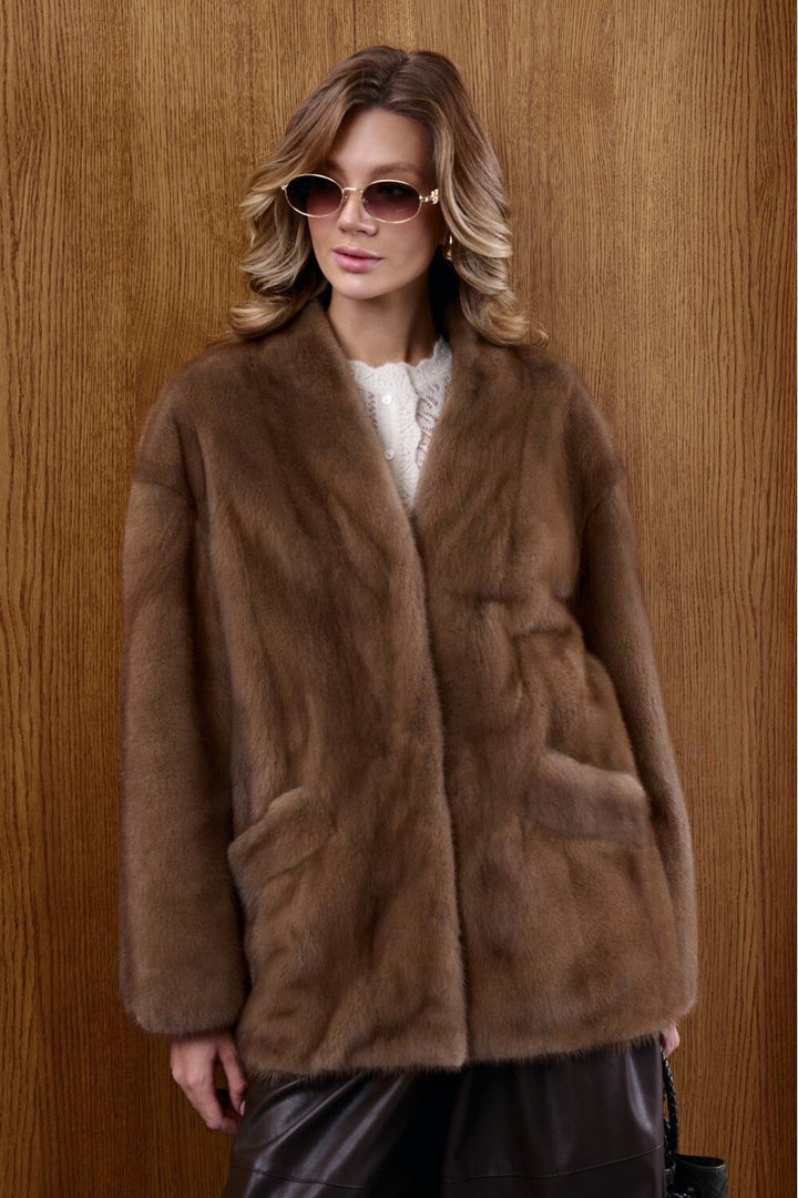 Édition limitée Veste en vison Elsie