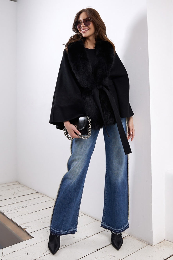 Cape en cachemire TEODORA