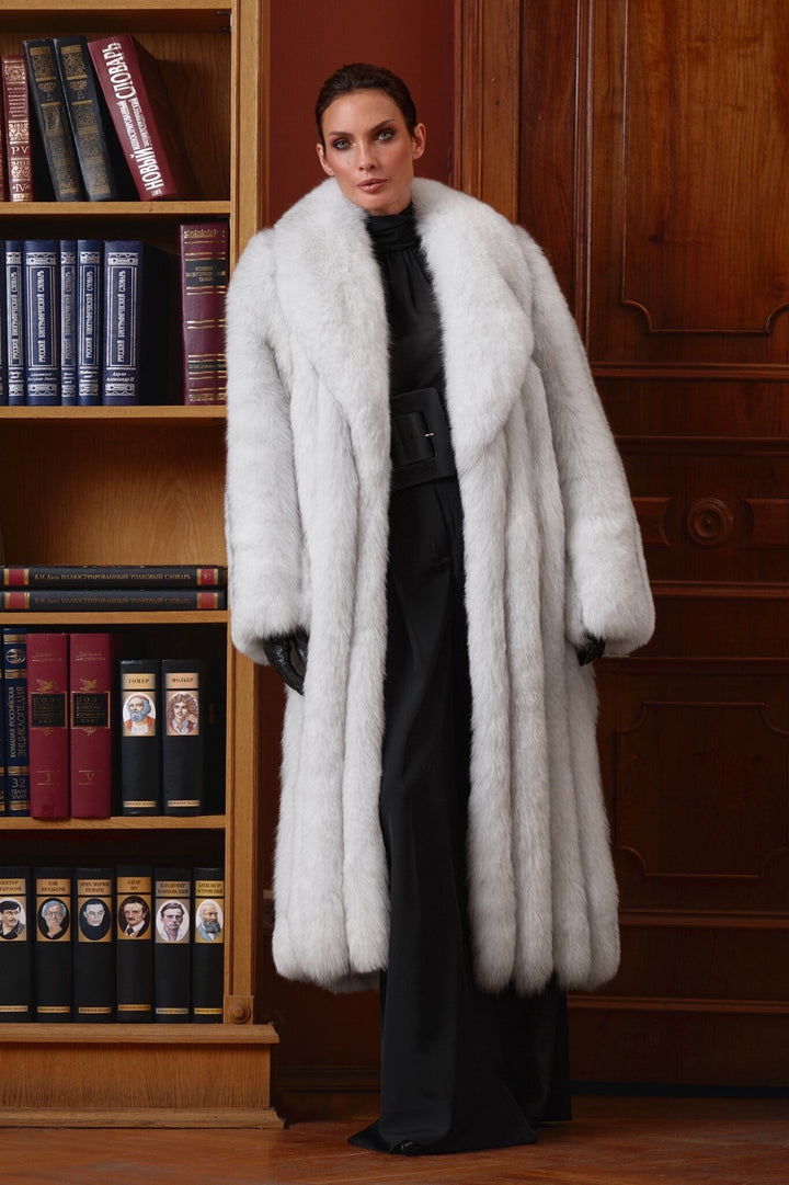 Manteau en fourrure de renard OLGA