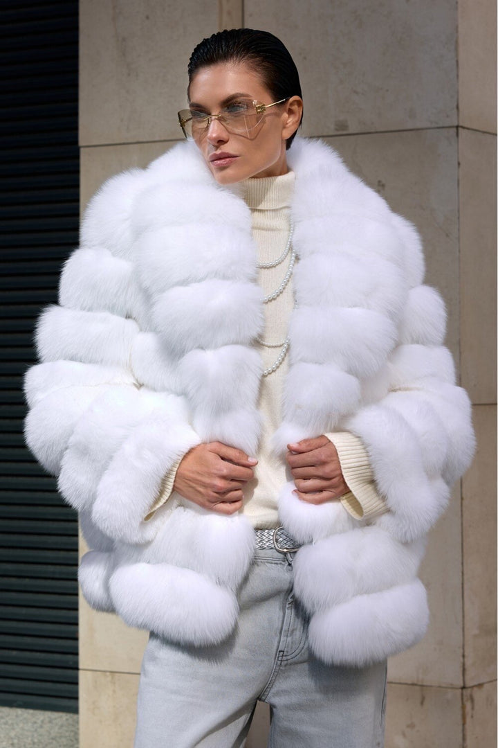 Manteau en fourrure de renard Ramona
