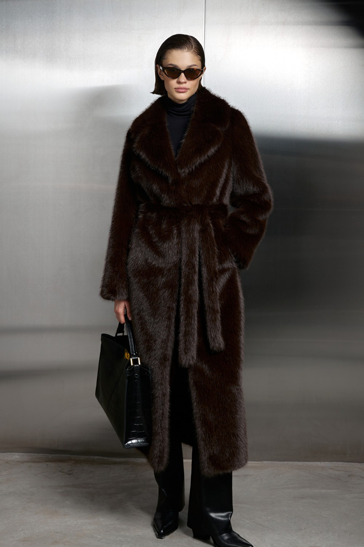 Manteau en fausse fourrure Galena