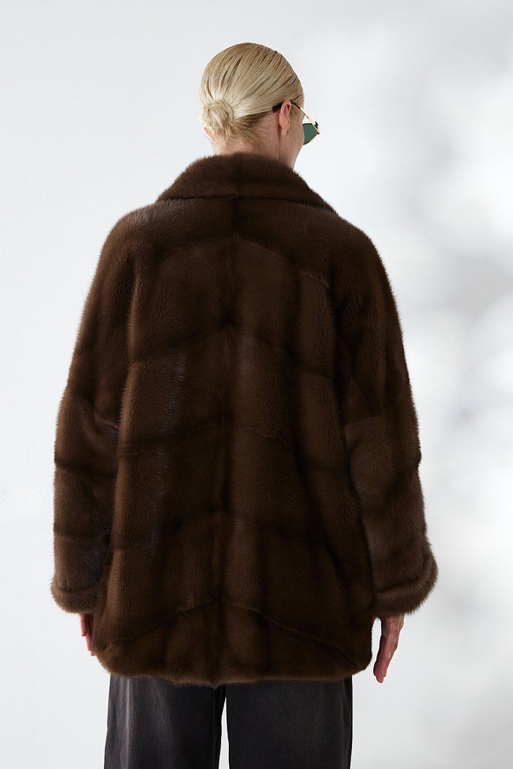 Manteau en fourrure de vison Sade