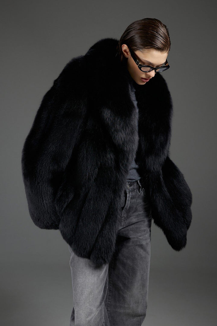 Manteau en fourrure de renard CORRIN