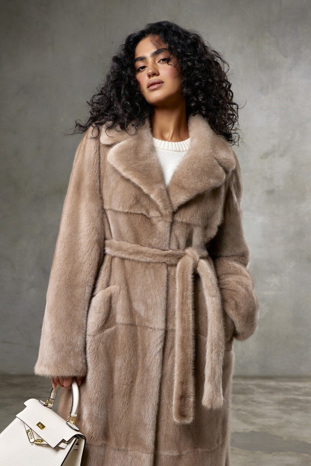 Manteau en vison Carina