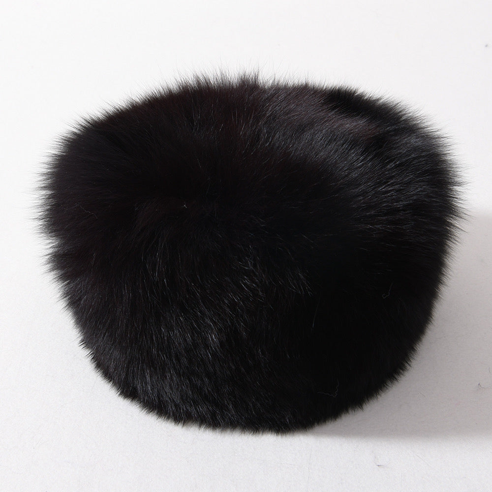 Chapeau en fourrure de renard slave