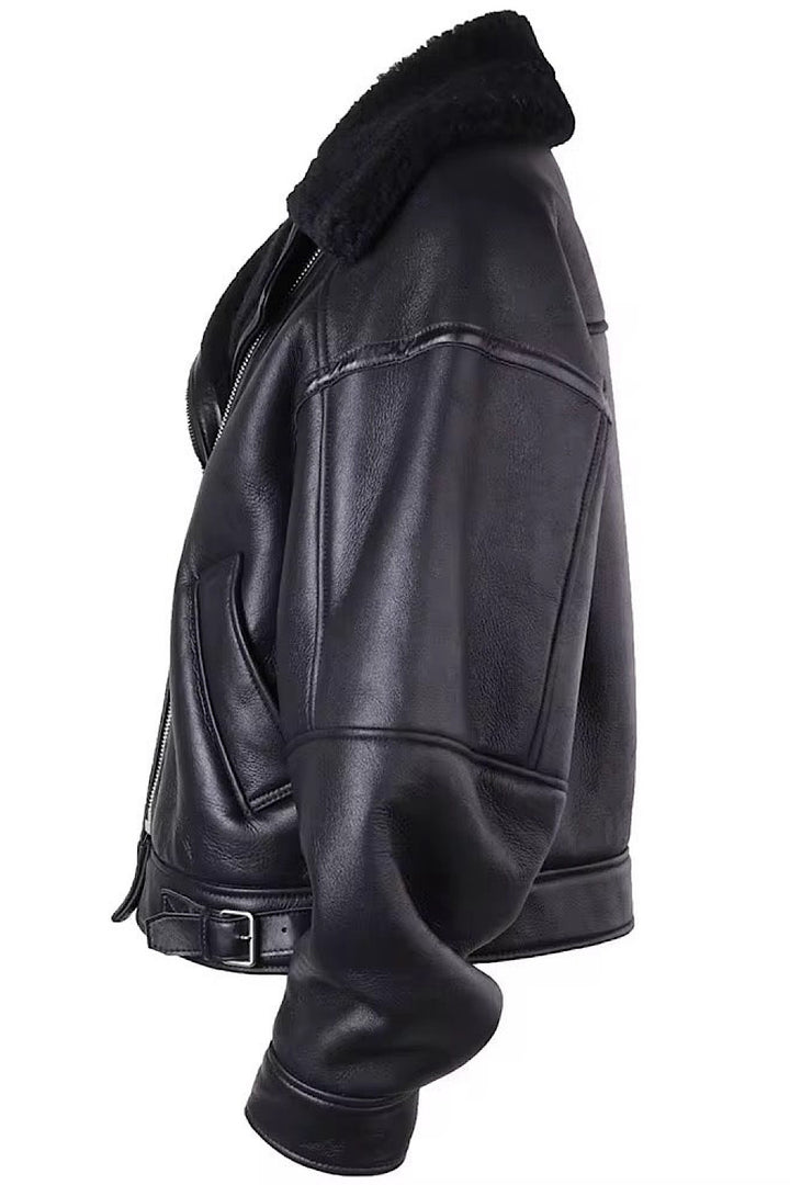 Veste en peau de mouton NELA