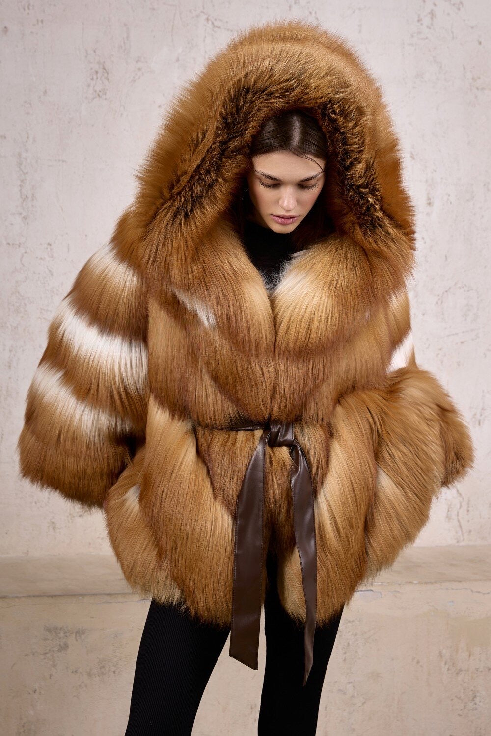 Manteau en fourrure Amelie Fox