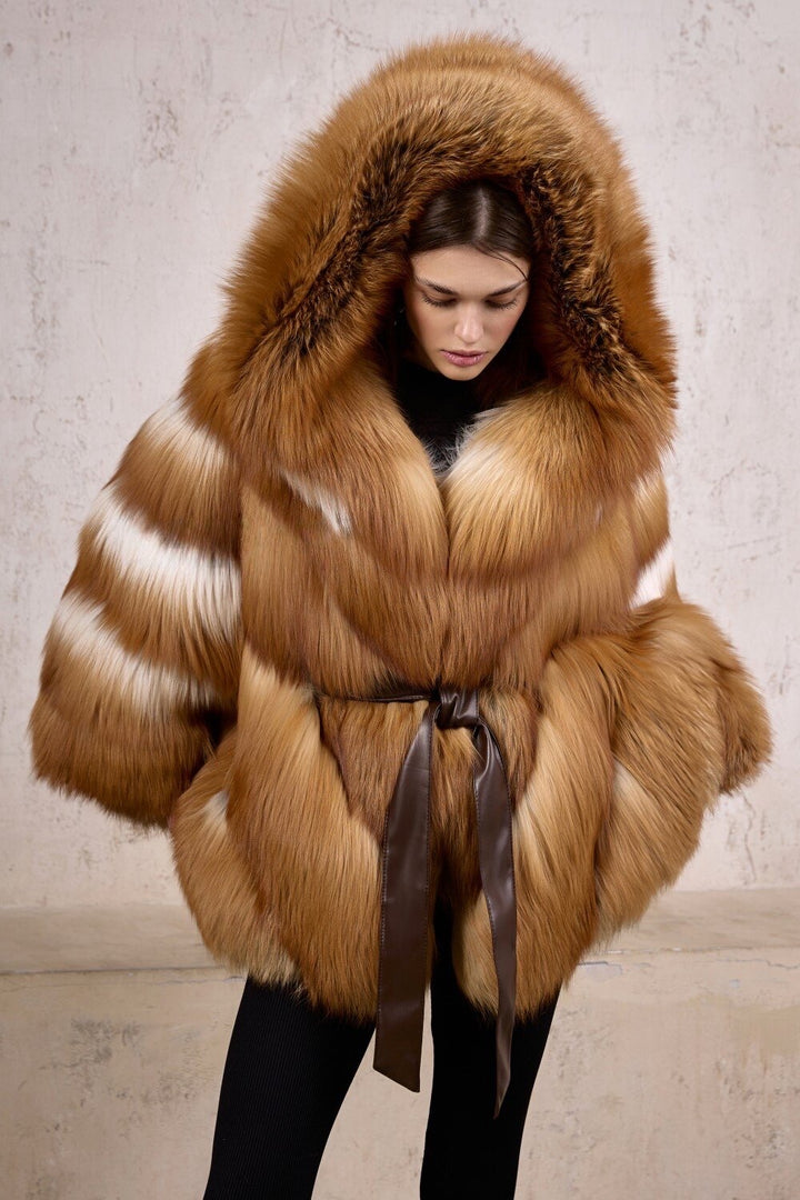 Manteau en fourrure Amelie Fox