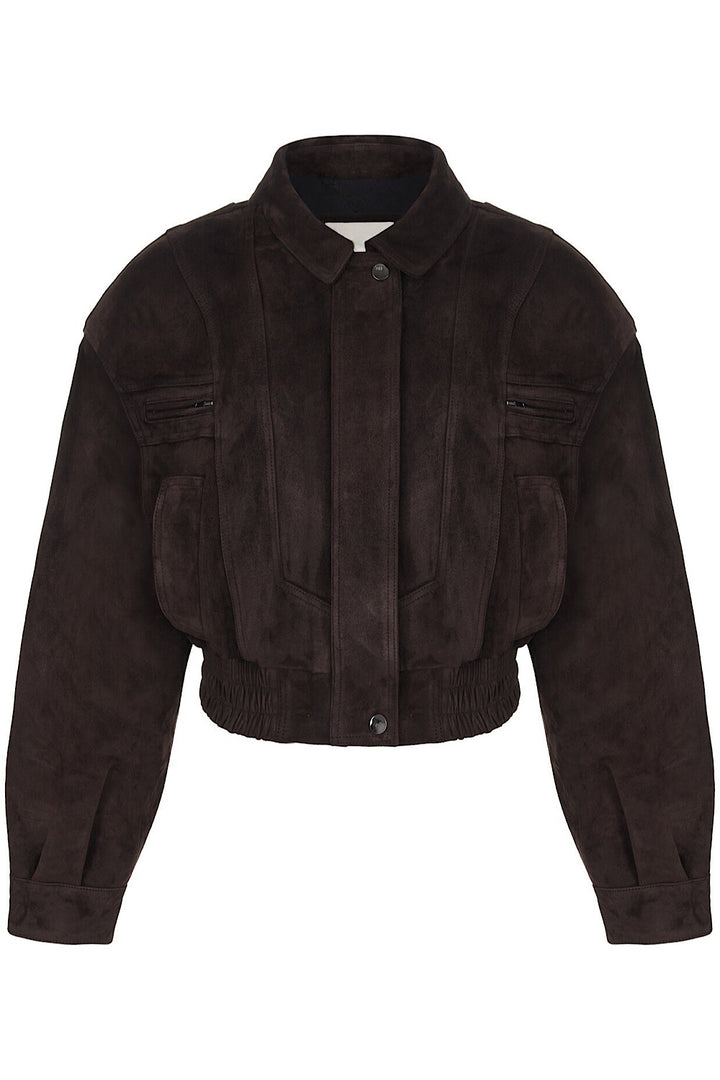 Veste en daim Sereline