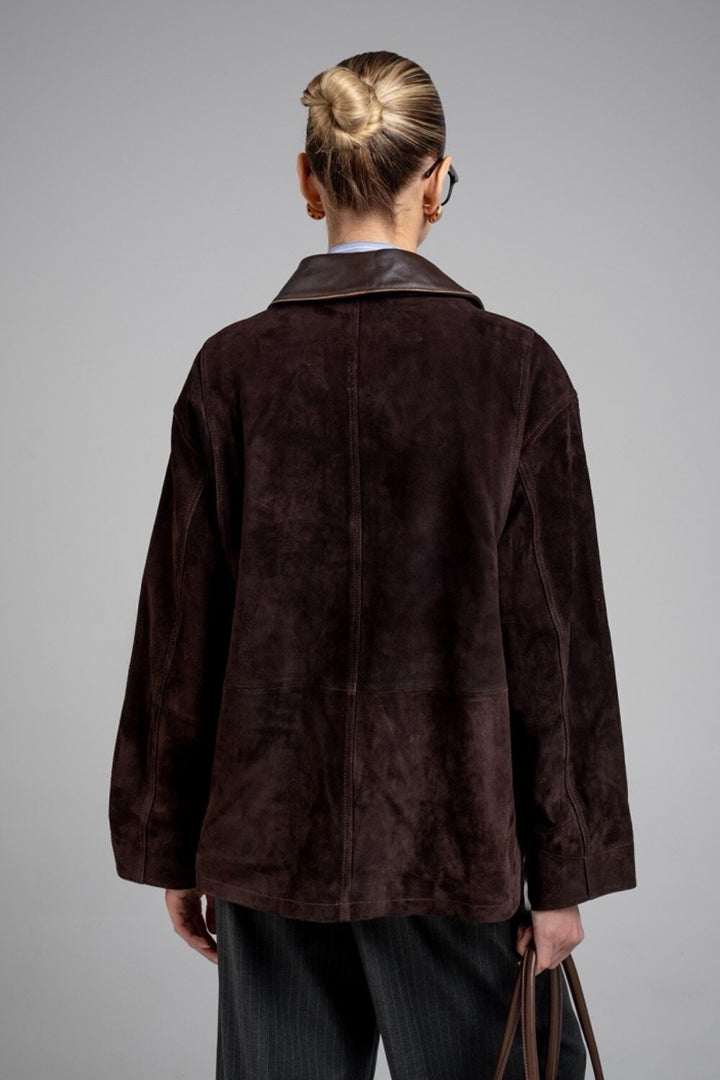 Veste en daim Hailey