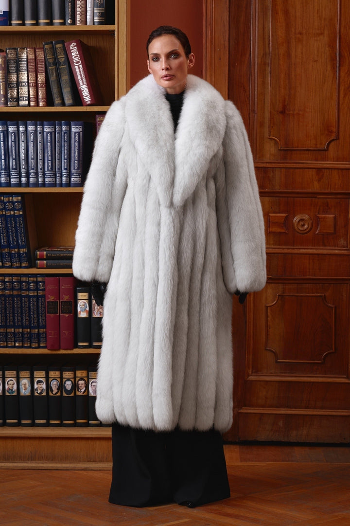 Manteau en fourrure de renard OLGA