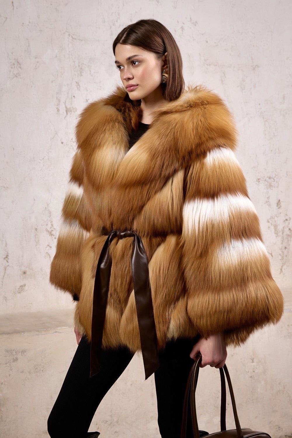 Manteau en fourrure Amelie Fox