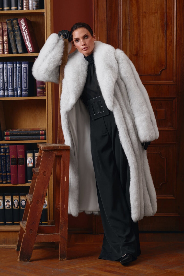 Manteau en fourrure de renard OLGA