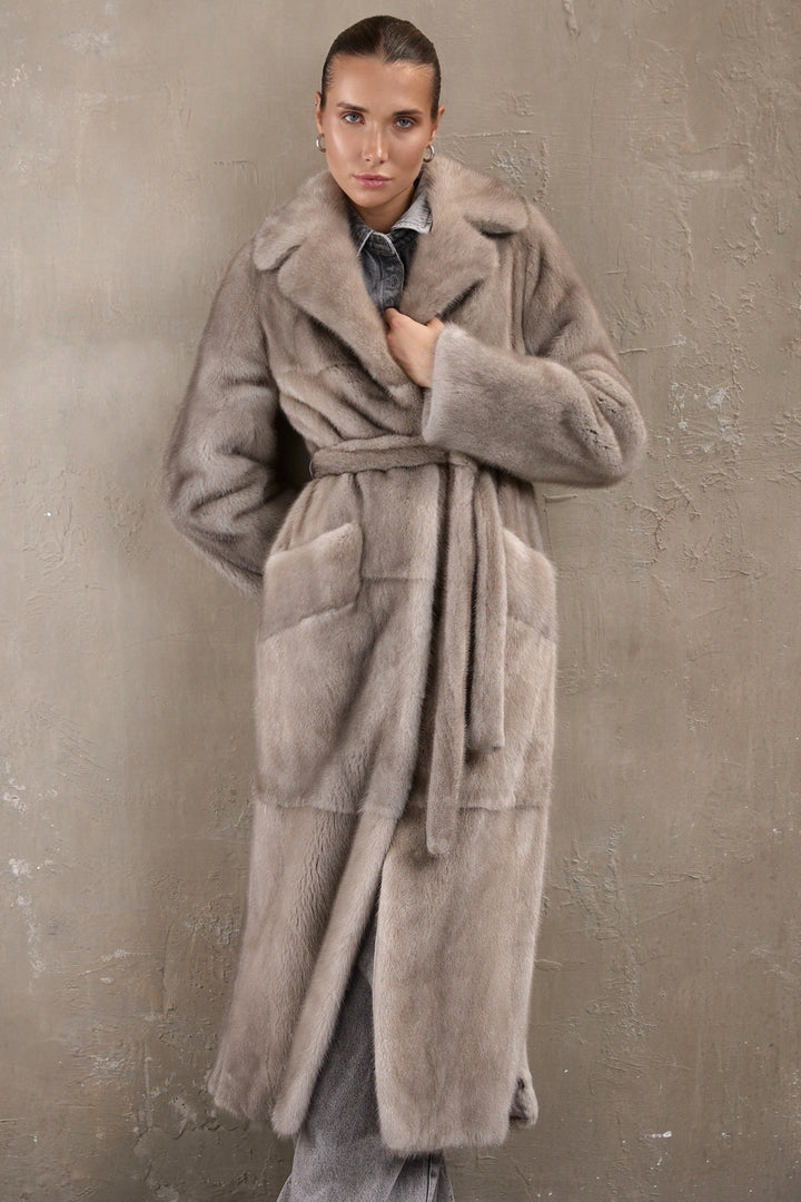 Manteau en vison Nina