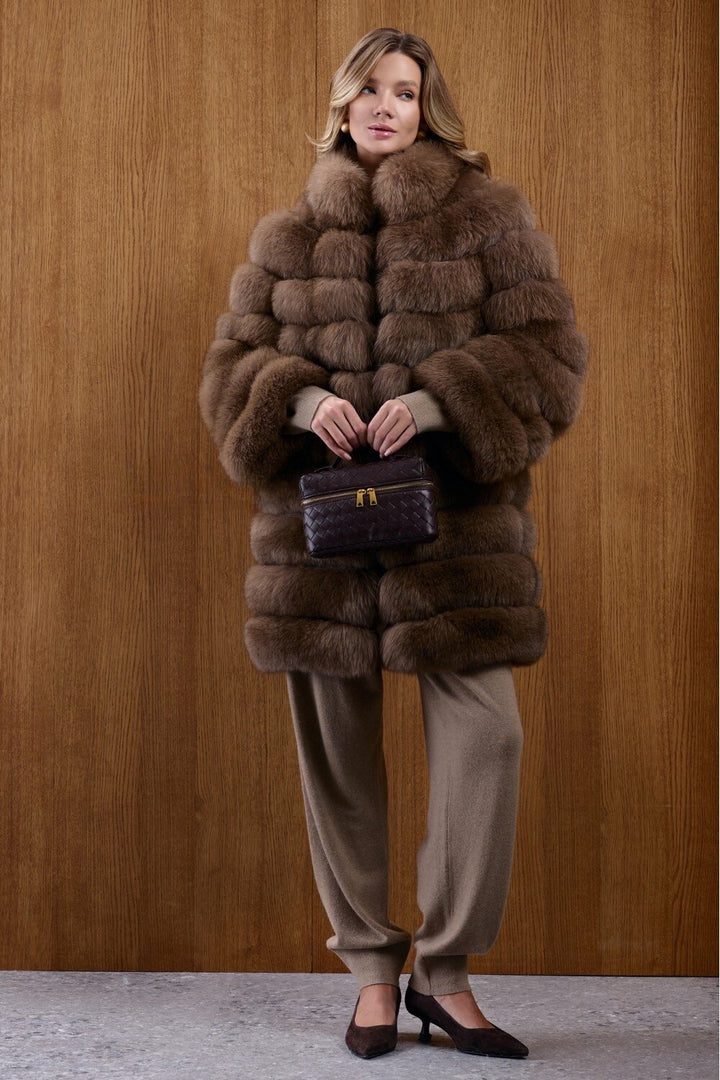 ÉDITION LIMITÉE Manteau en fourrure Eliana Fox