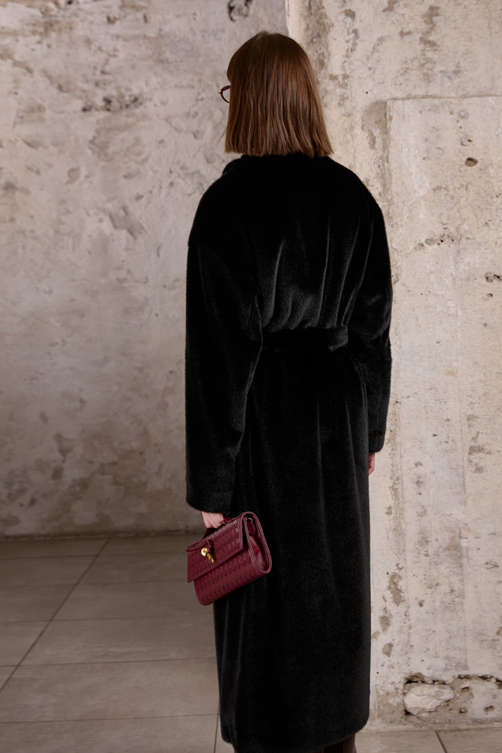 Manteau en fausse fourrure MELVA