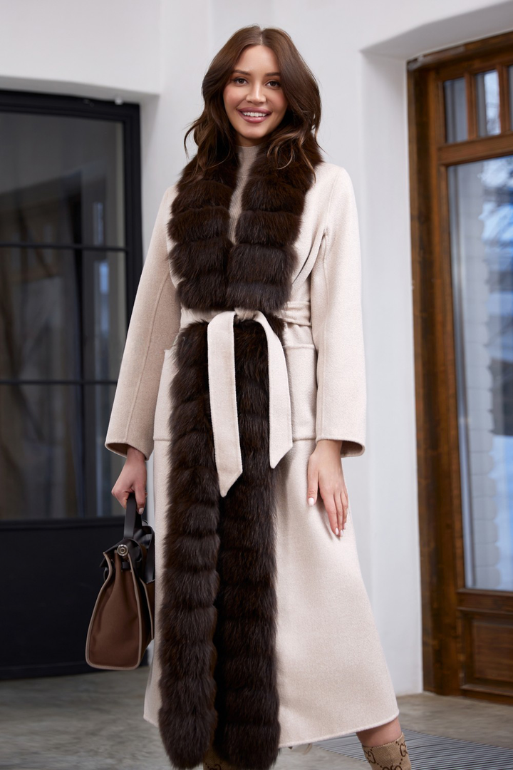 Manteau ALIZE en cachemire