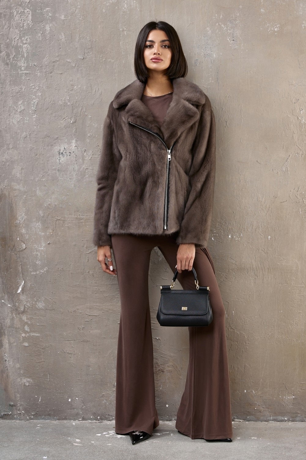 Veste en vison Ginevra