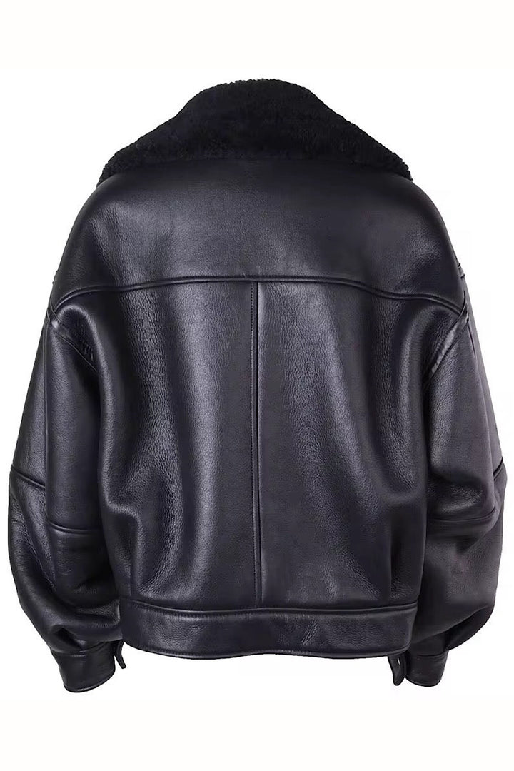 Veste en peau de mouton NELA