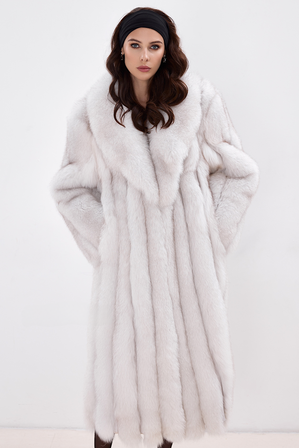 Manteau en fourrure de renard OLGA