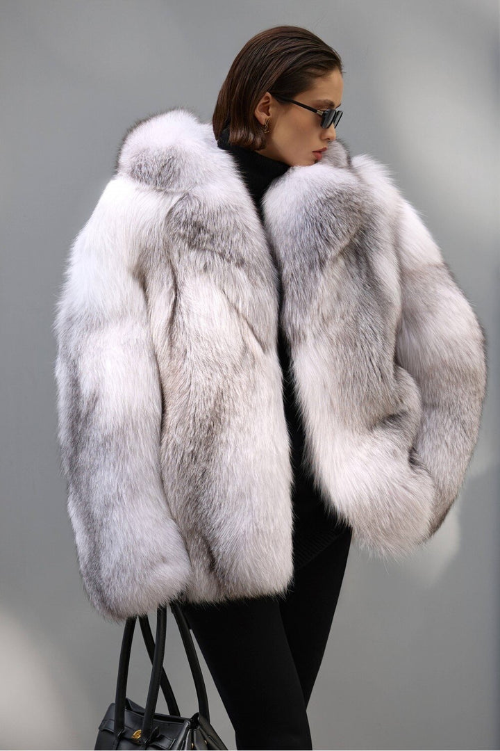 Manteau en fourrure de renard KILLIAN