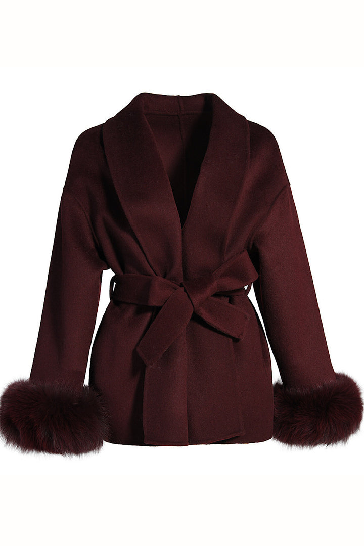 Manteau Chelsea en cachemire
