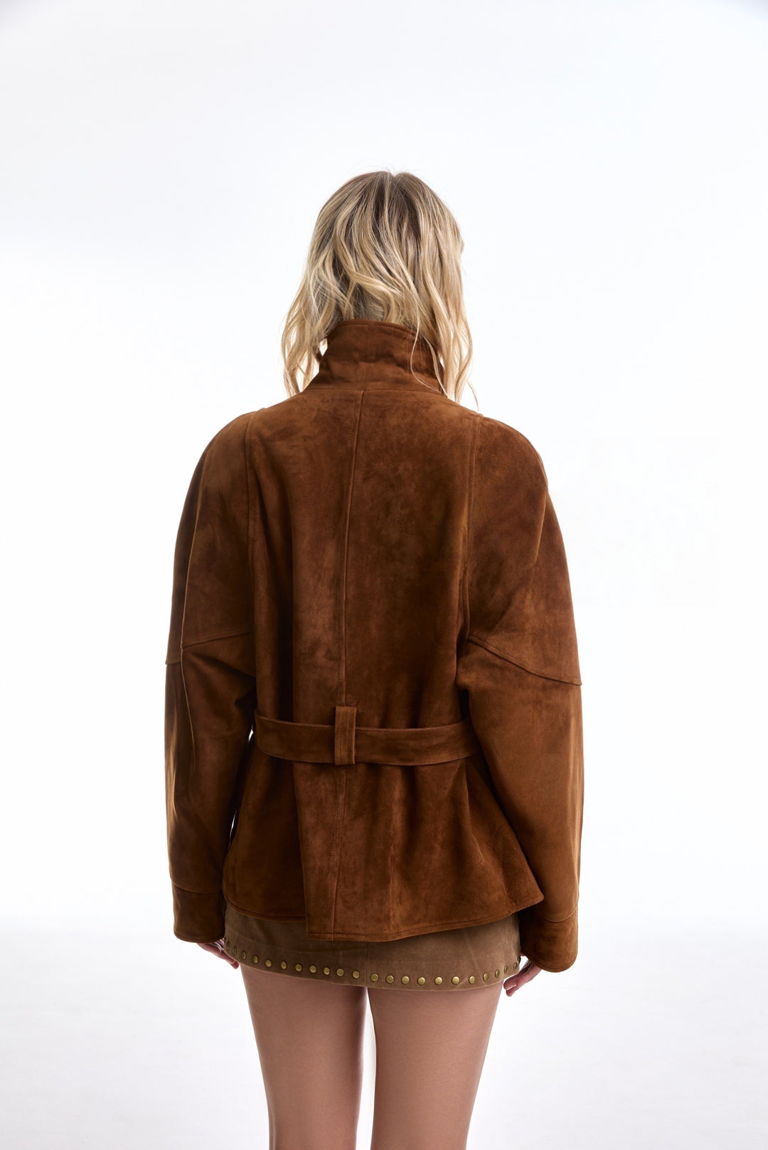 Veste en daim Nour