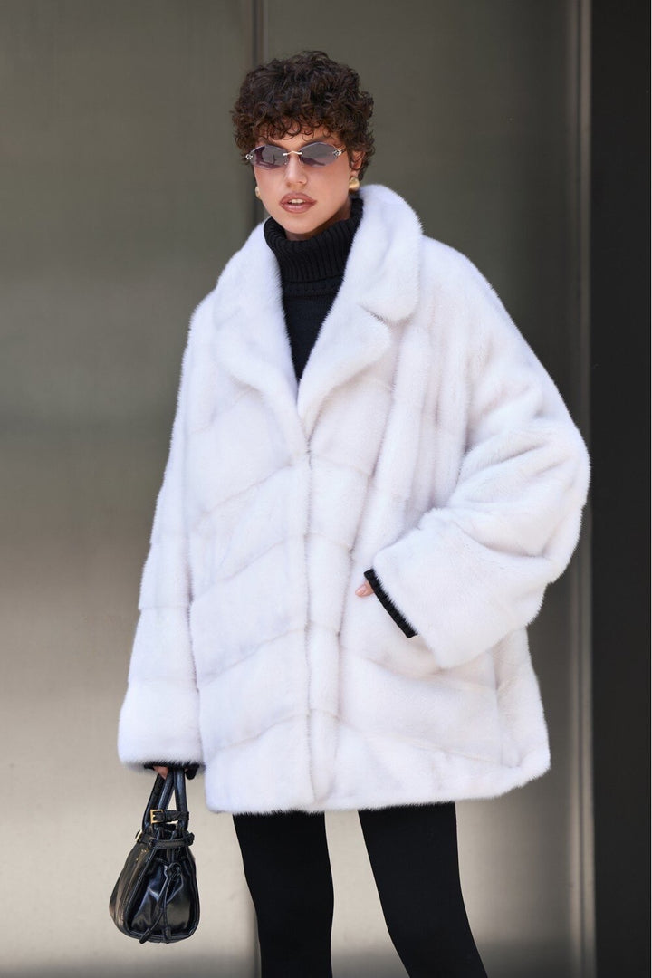 Manteau en fourrure de vison Sade